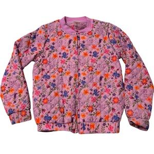 Rapunzel quilted jacket with zipper in front. New without tag